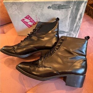 Black Ankle Witchy Boot